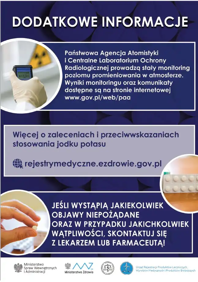 System dystrybucji jodku potasu w Małopolsce