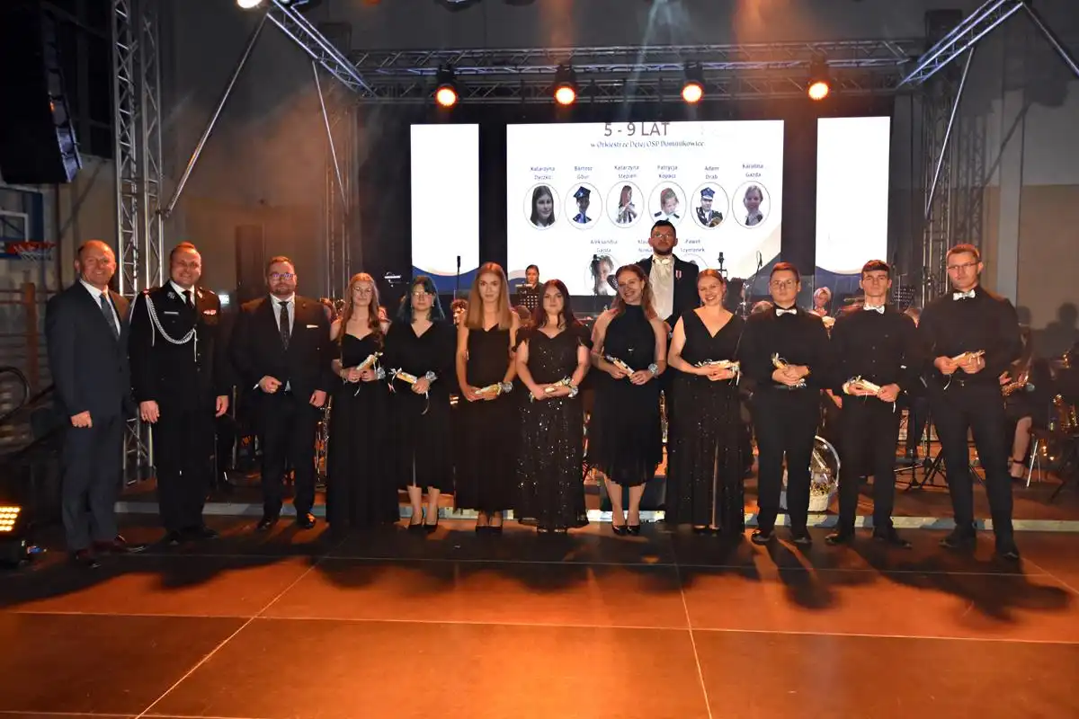 25 lat muzycznej pasji. Jubileusz Orkiestry OSP w Dominikowicach