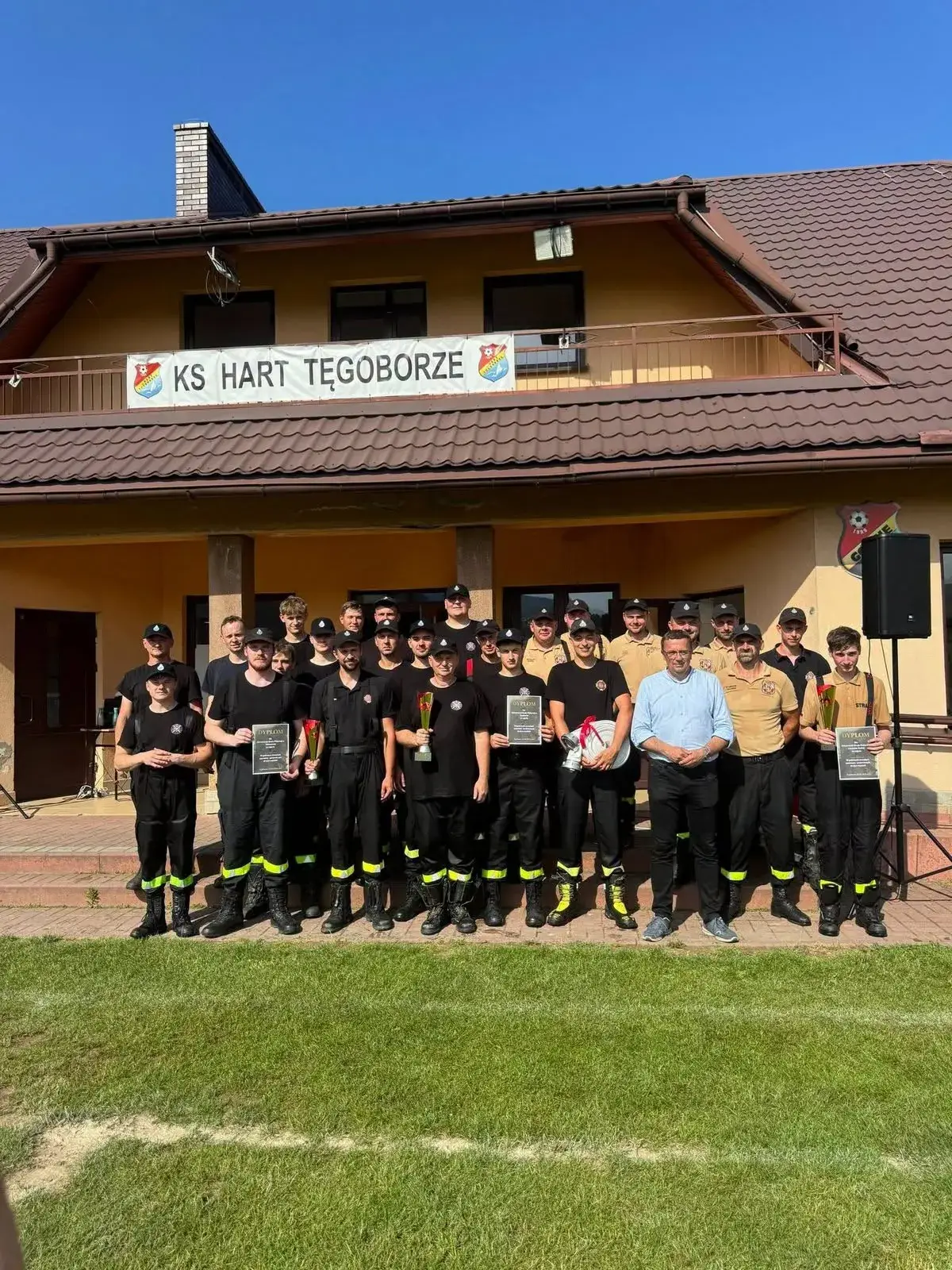 Sportowa walka druhów w Tęgoborzy. Znamy wyniki zawodów OSP