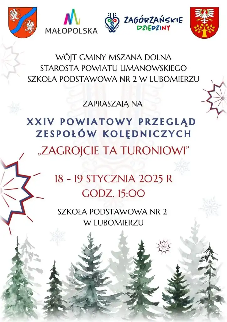 XXIV Powiatowy Przegląd Kolędniczy „Zagrojcie Ta Turoniowi” w Lubomierzu. Święto tradycji i kolędowania