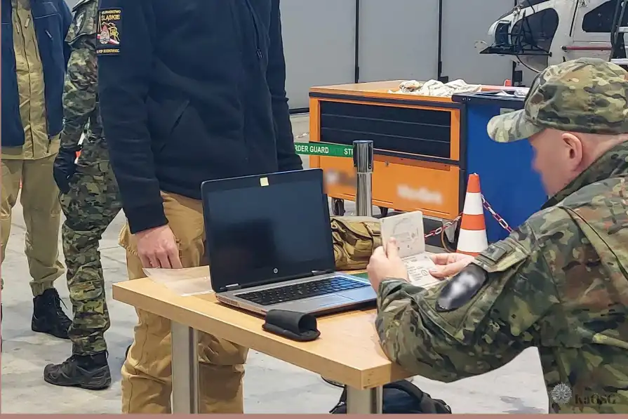 Karpacki Oddział SG i PSP razem w akcji. Polsko-Mołdawska symulacja ratownicza