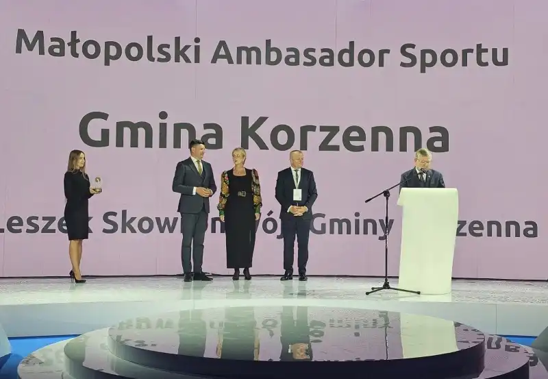 Gmina Korzenna uhonorowana tytułem Małopolski Ambasador Sportu