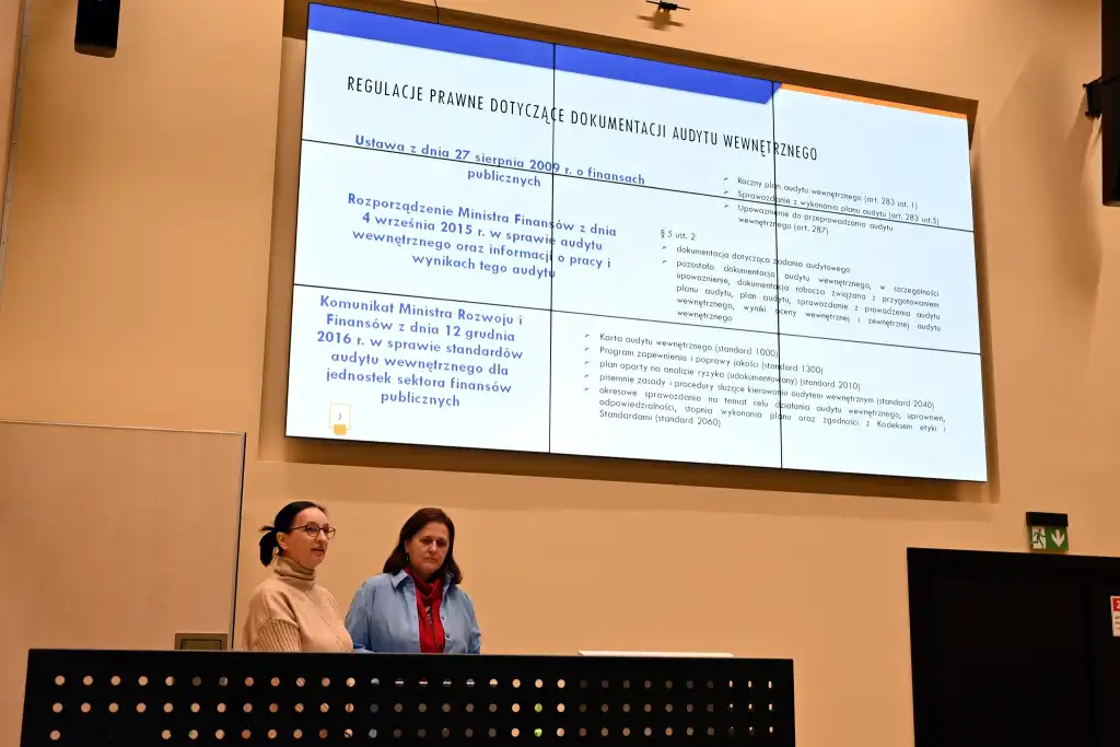 Jak prowadzić dokumentację audytową. Studenci ANS zdobywali wiedzę od ekspertów