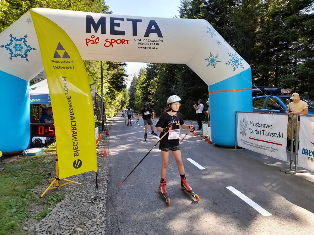 Zawody nartorolkowe Aktywna Mogielica Uphill IV na Nartorolkach” 2023 za nami