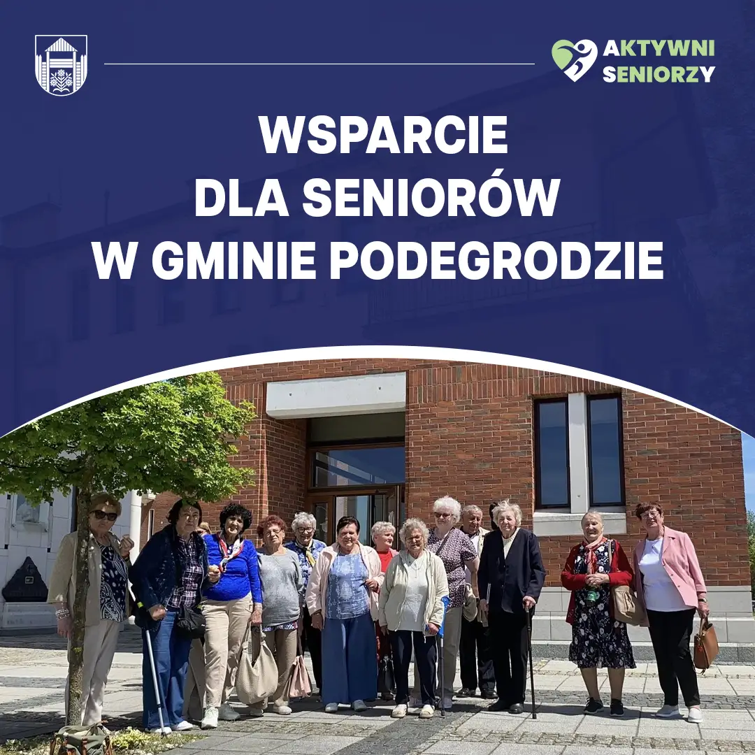 Gmina Podegrodzie ze wsparciem dla osób starszych. Pieniądze trafią do placówki senioralnej