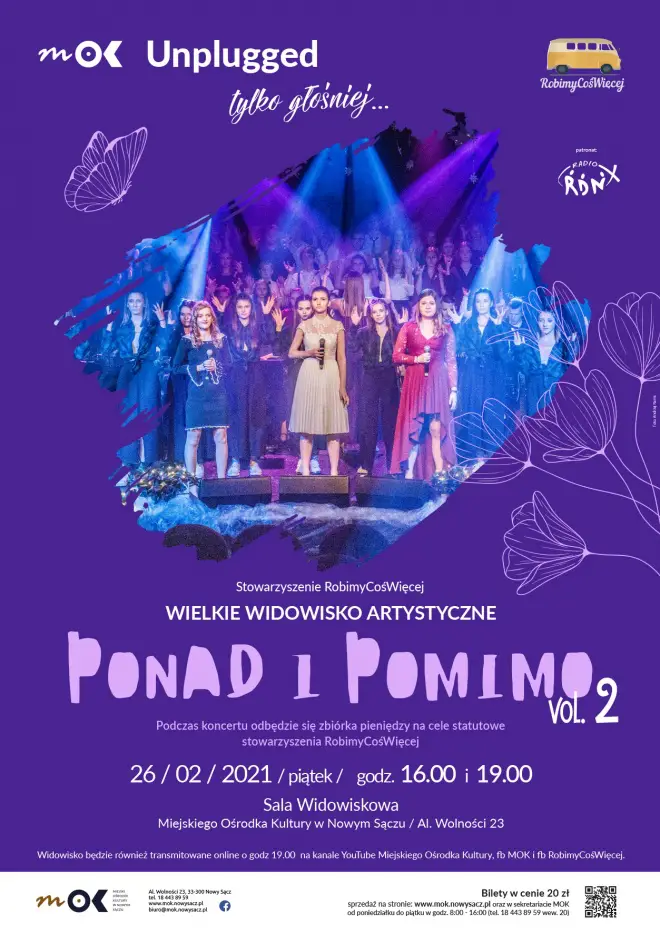 26 lutego w MOK koncert „Ponad i Pomimo”