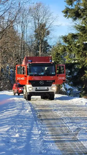 Dramatyczna akcja ratunkowa SGPR Nowy Sącz w Golcowej