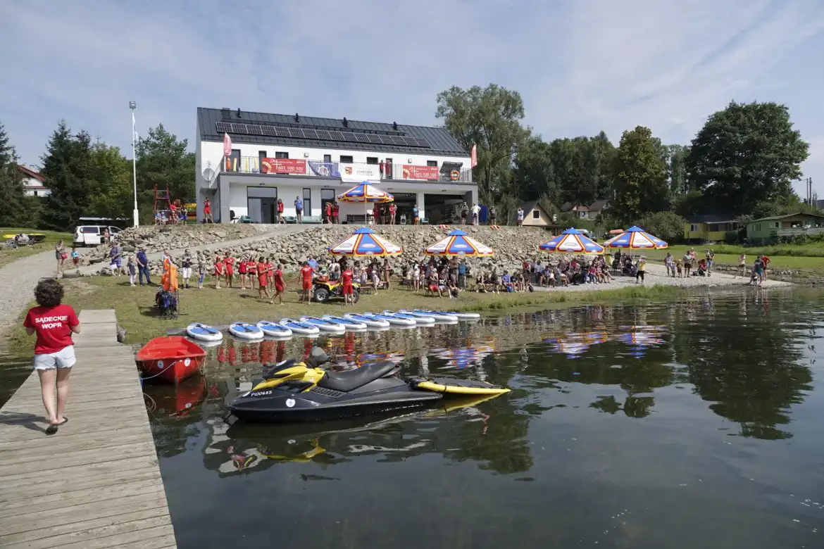 W Bartkowej Posadowej odbyła się impreza „Kręci mnie bezpieczeństwo nad wodą”