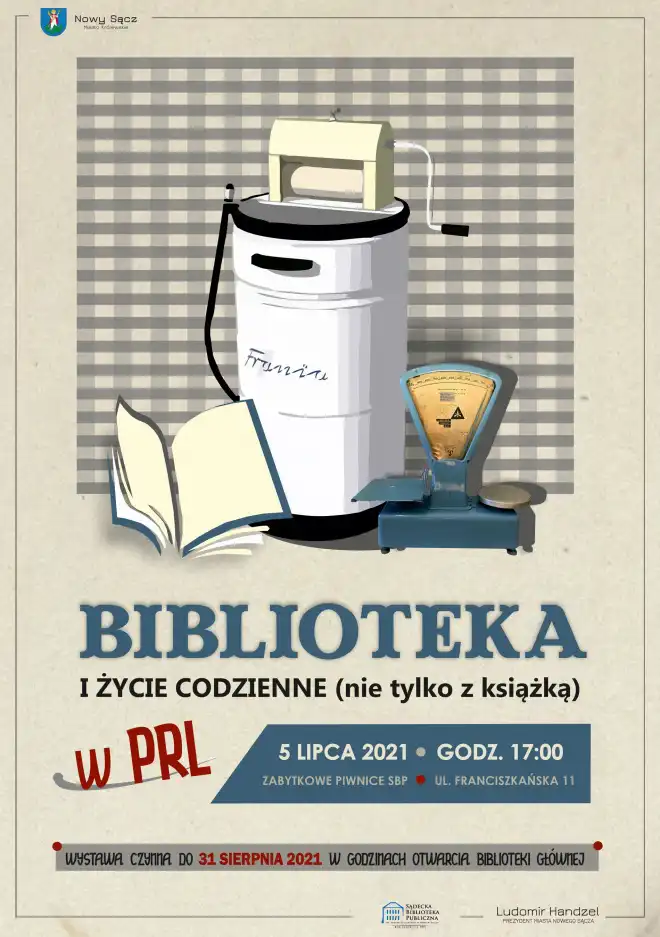 5 lipca wernisaż wystawy pt. „Biblioteka i życie codzienne (nie tylko z książką) w PRL”