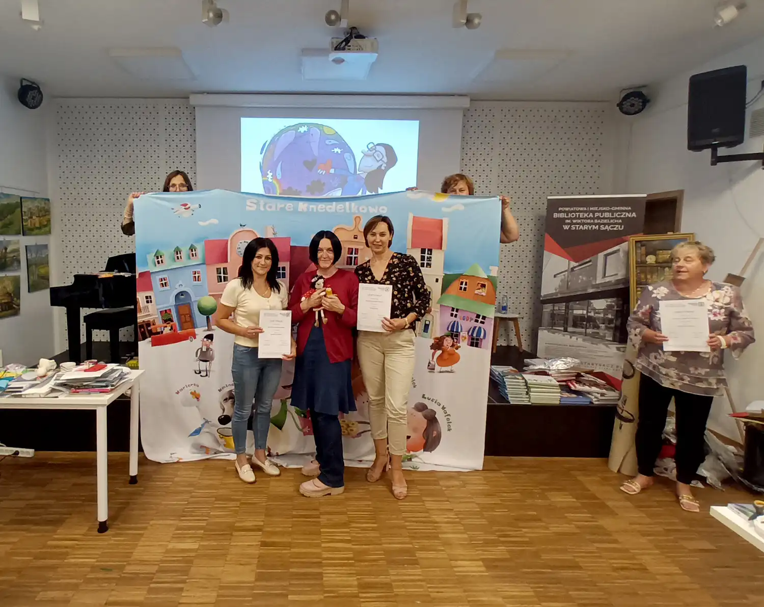 Bibliotekarze w akcji! "Kreatywni i aktywni" zmieniają oblicze bibliotek Nowosądecczyzny