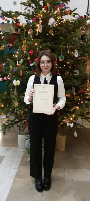 Sukces gorlickiej uczennicy. Stypendium Prezesa Rady Ministrów dla Natalii Paduli