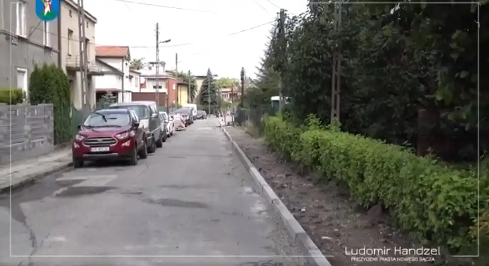 Trwa remont chodnika przy ul. Podhalańskiej w Nowym Sączu