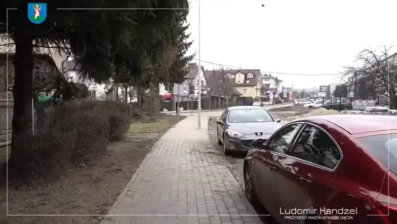 Nowy Sącz: Zakończyła się budowa chodnika przy ul. Zawiszy Czarnego