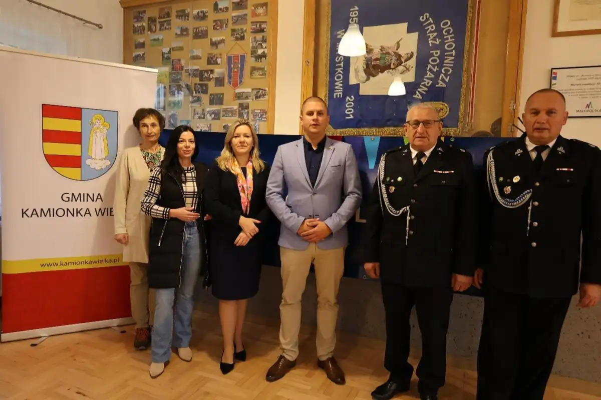 Remiza OSP Mystków po remoncie
