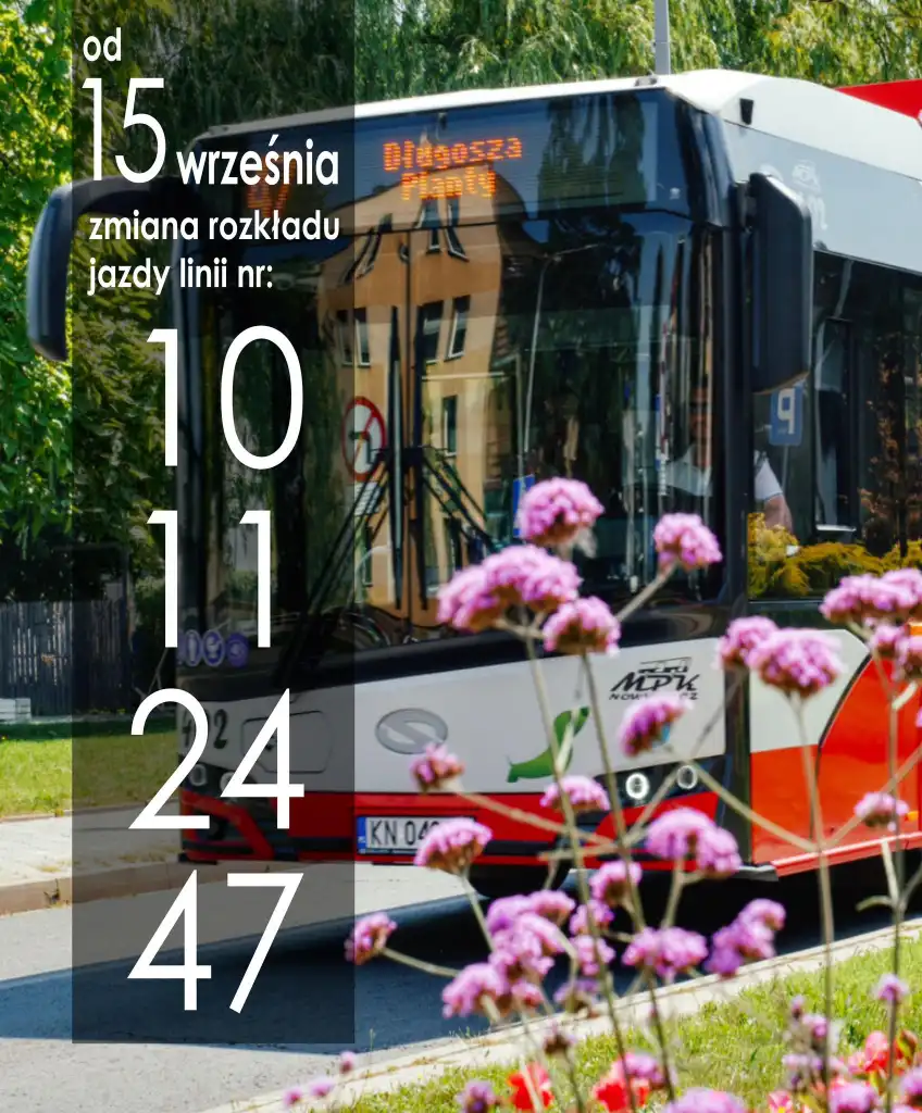 Nowy Sącz: Zmiany w rozkładach MPK od 15 września
