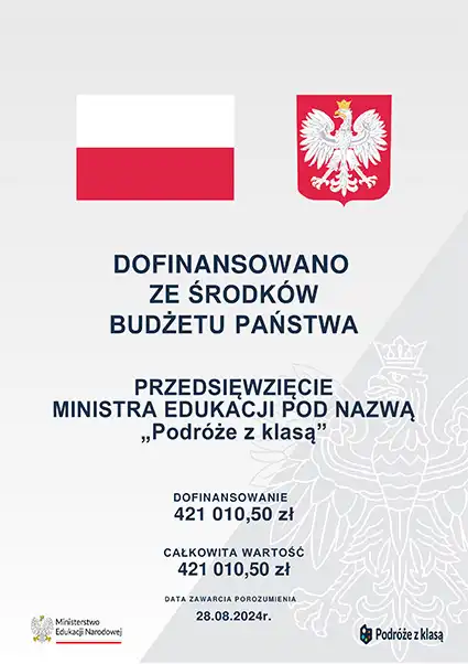 Edukacyjne wyprawy pełne przygód. Gmina Grybów z dotacją na wycieczki szkolne