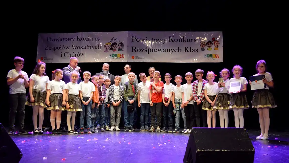 Stary Sącz: XIX Powiatowy Konkurs Rozśpiewanych Klas