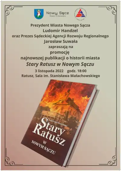 Nowy Sącz: 3 listopada promocja najnowszej publikacji o historii miasta