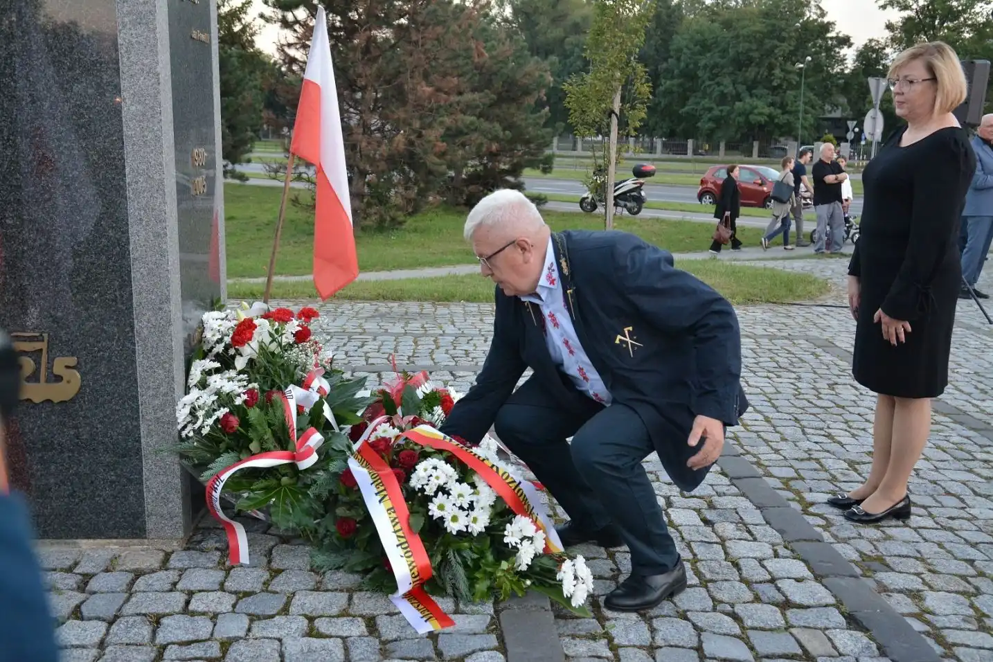 Nowy Sącz: uczczono 42. rocznicę podpisania porozumień sierpniowych oraz powstania Niezależnego Samorządnego Związku Zawodowego „Solidarność”