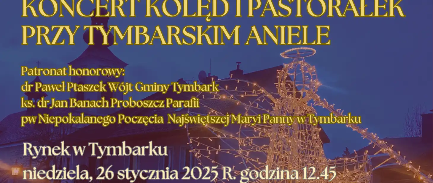 Świąteczny Koncert Kolęd w Tymbarku