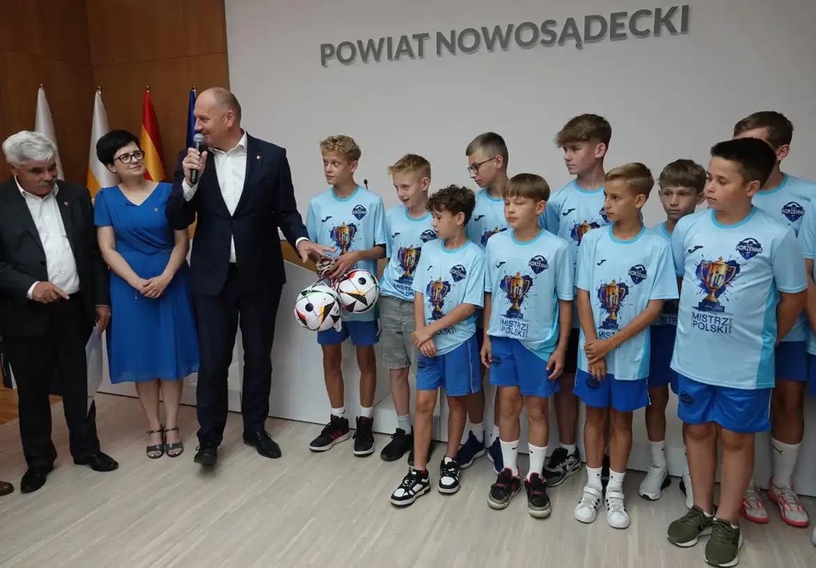 Starosta Nowosądecki nagrodził utalentowanych sportowców