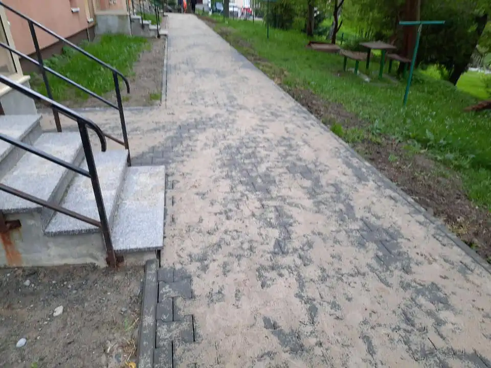 Na terenie Krynicy-Zdroju trwają prace remontowe