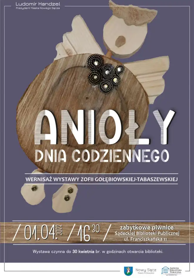 „Anioły dnia codziennego” – wystawa rzeźby Zofii Gołębiowskiej-Tabaszewskiej w Sądeckiej Bibliotece Publicznej