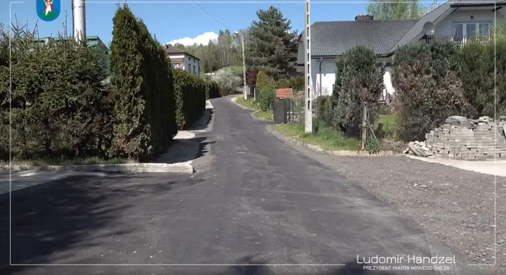 Zakończył się remont ul. Tęczowej w Nowym Sączu