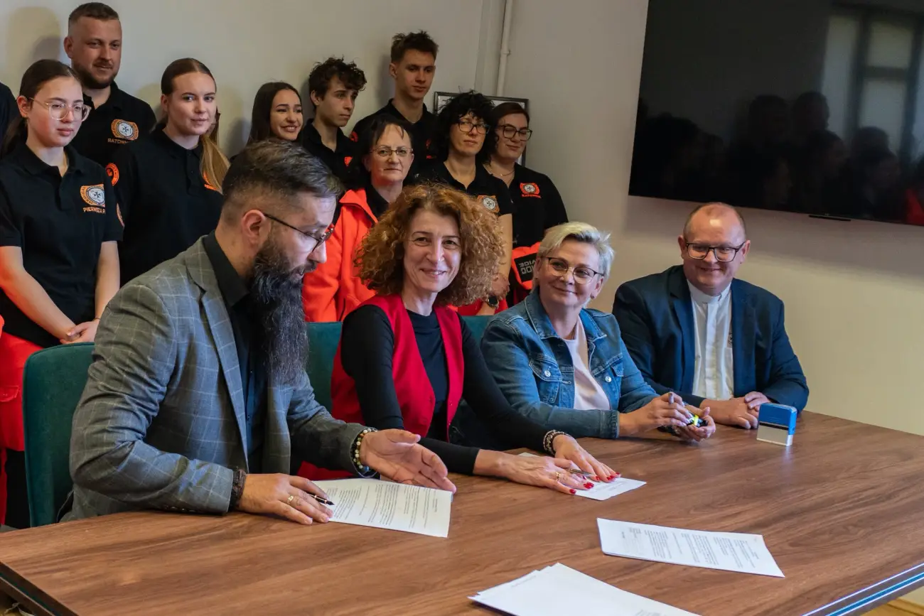 Uczą, zabezpieczają, ratują. Maltańczycy z Łostówki z nowym wsparciem