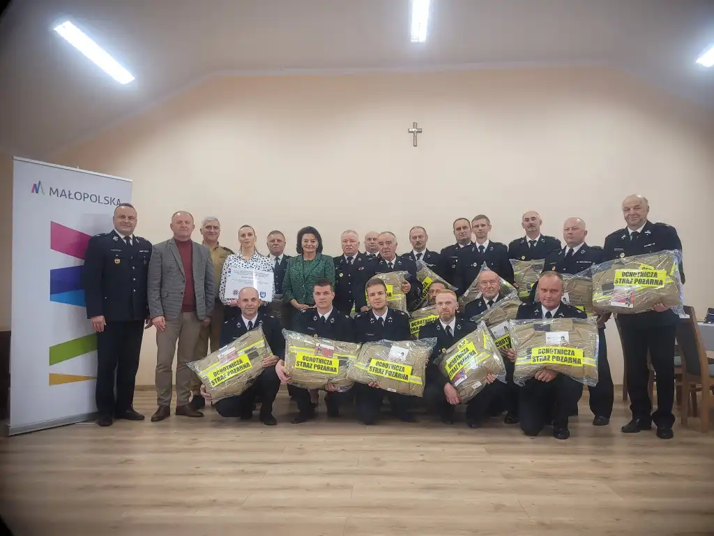 Nowe wyposażenie dla strażaków w powiecie gorlickim