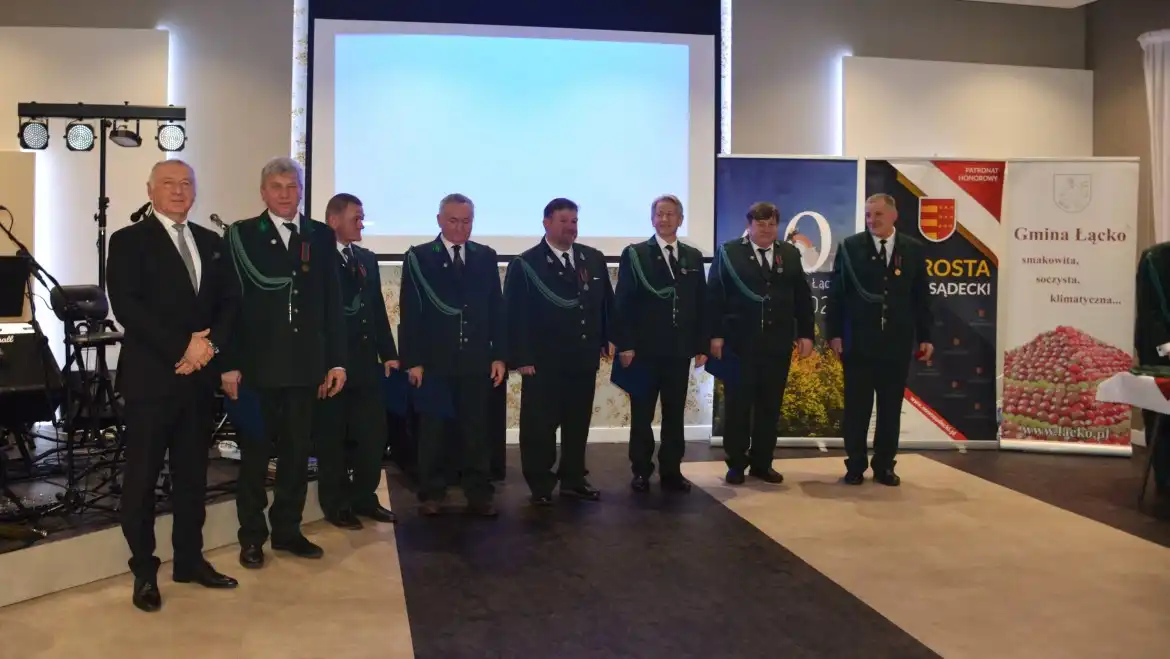 Diamentowy Jubileusz Koła Łowieckiego "Jarząbek" w Łącku