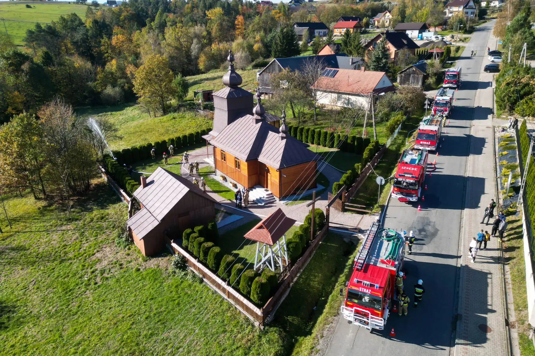 Gotowi na każde zagrożenie. Gminne ćwiczenia OSP w Wawrzce