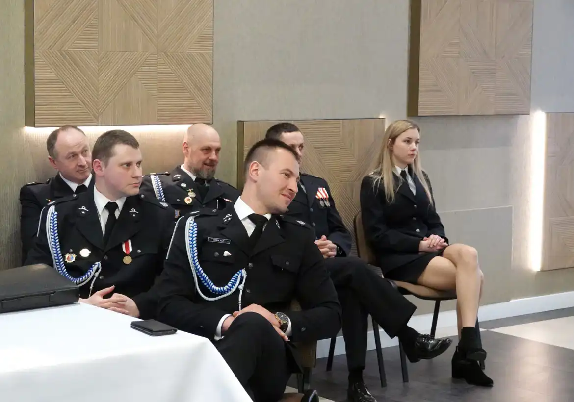 Strażacy ochotnicy z Łącka z promesą na zakup sprzętu