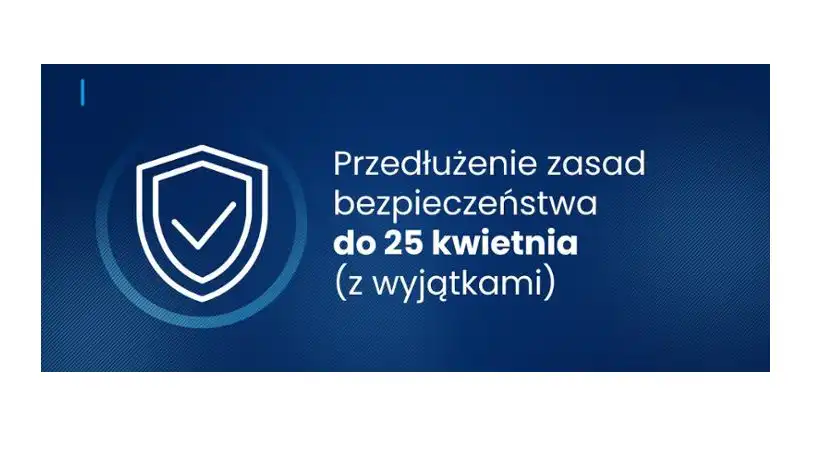 Obowiązujące obostrzenia przedłużone do 25 kwietnia (z wyjątkami)