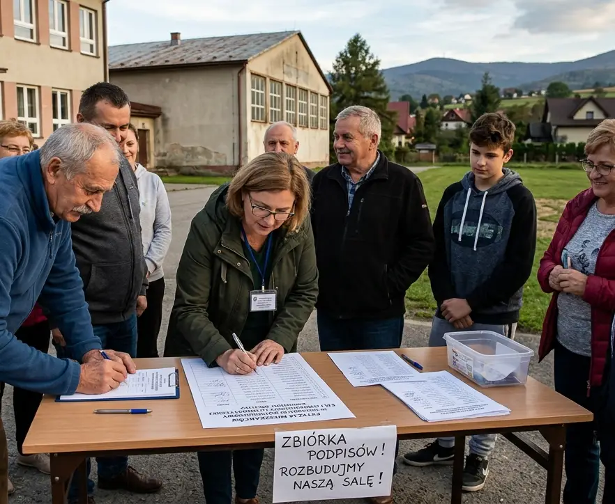 Kasina Wielka walczy o halę sportową. Ruszyła zbiórka podpisów