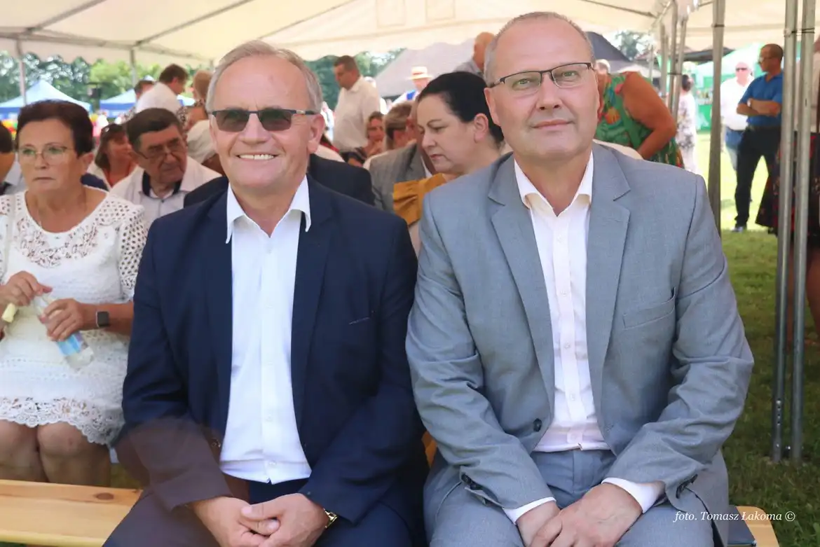 Uroczystość dożynkowa gminy Grybów w Sądeckim Bartniku