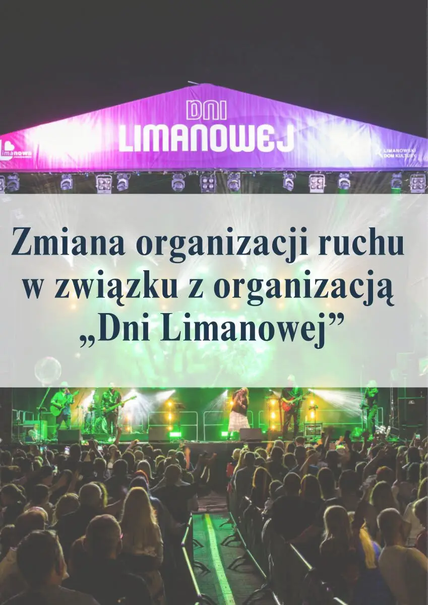 Dni Limanowej 2026. Uwaga na zamknięte ulice i parkingi. Sprawdź, gdzie będą utrudnienia