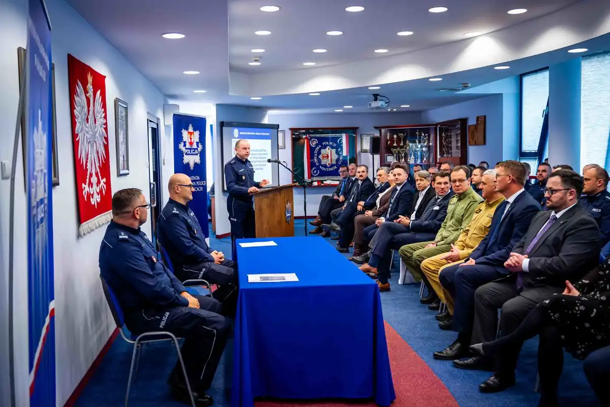 Podsumowanie roku 2024. Narada roczna w Komendzie Powiatowej Policji w Gorlicach