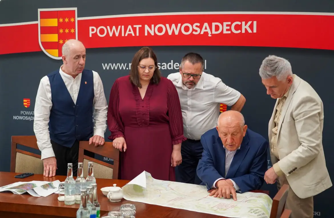 Nowa droga i most na Dunajcu? Trwają rozmowy o ważnej inwestycji dla regionu