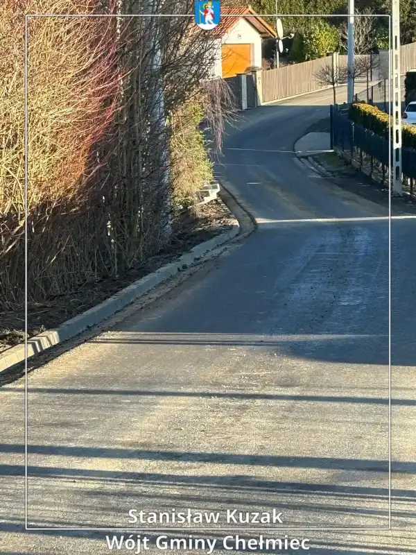 Milionowa inwestycja w Gminie Chełmiec. Nowa droga na osiedlu Zalesie