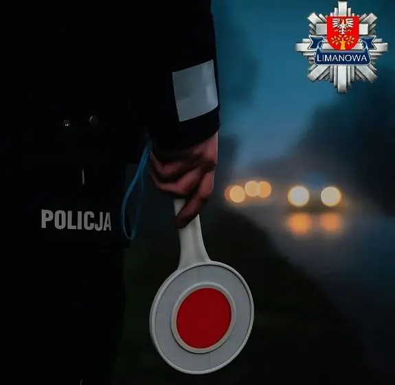 Drift na drodze kosztował 34-latka 1500 zł i punkty karne