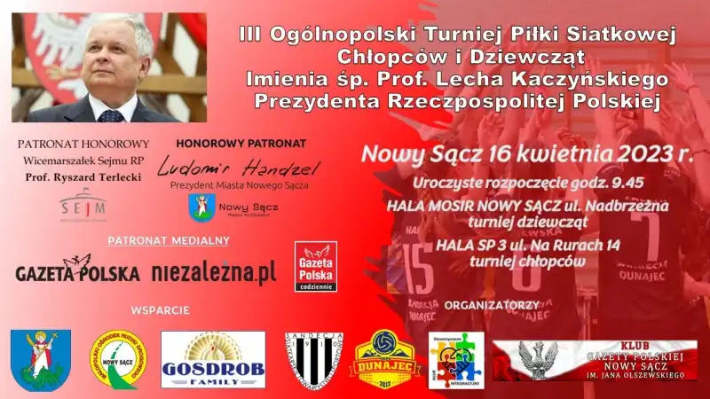 Nowy Sącz: III Ogólnopolski Turniej Piłki Siatkowej