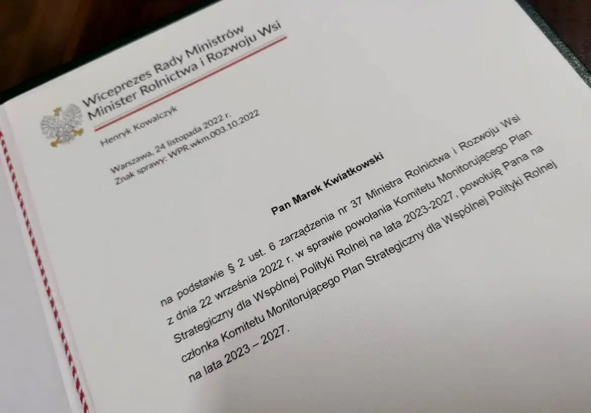 Starosta nowosądecki w Komitecie Monitorującym