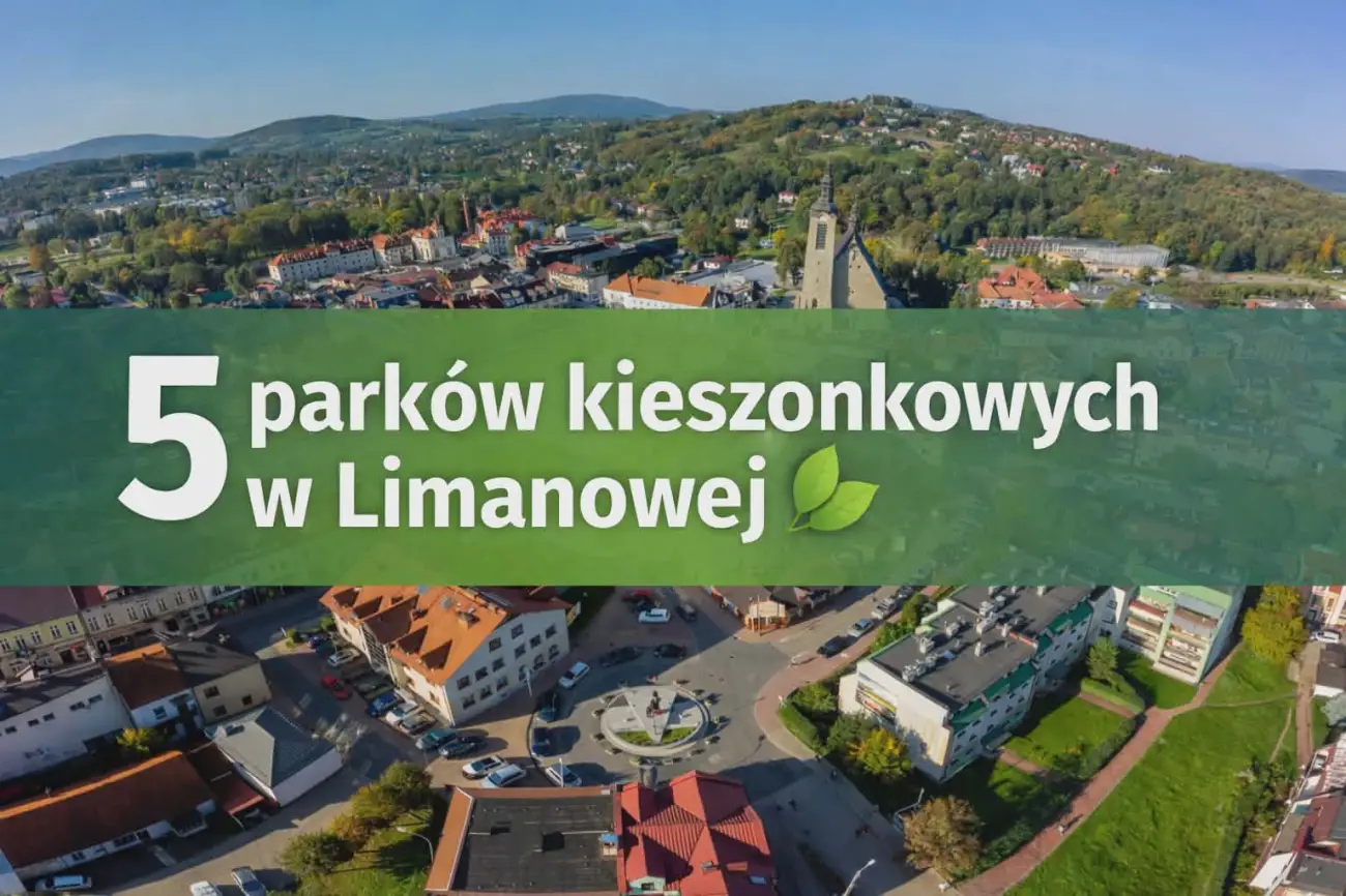 Limanowa inwestuje w zieleń. Powstanie pięć nowych parków