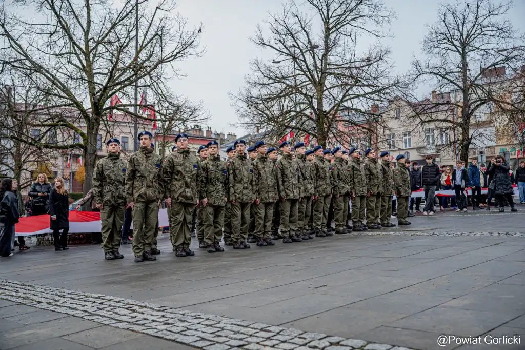Gorlice świętują Niepodległość i przysięgę młodych żołnierzy
