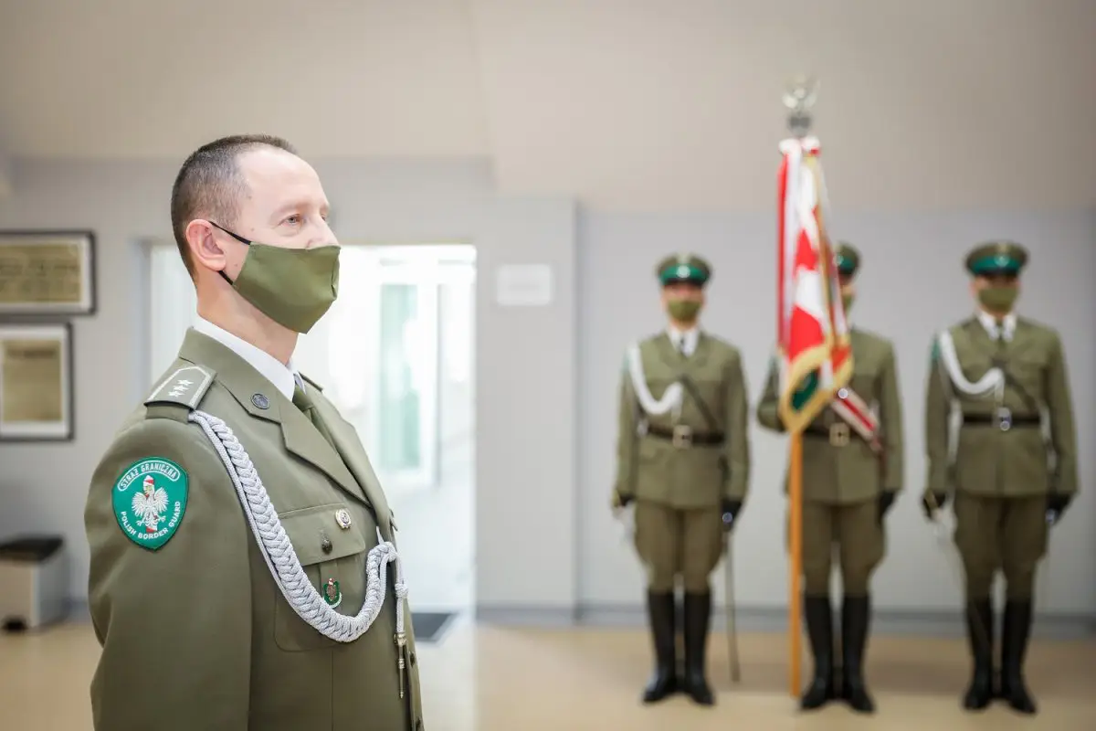 W lutym 6 funkcjonariuszy KaOSG pożegnało się z mundurem, w tym Ppłk SG Marcin Wojtyga