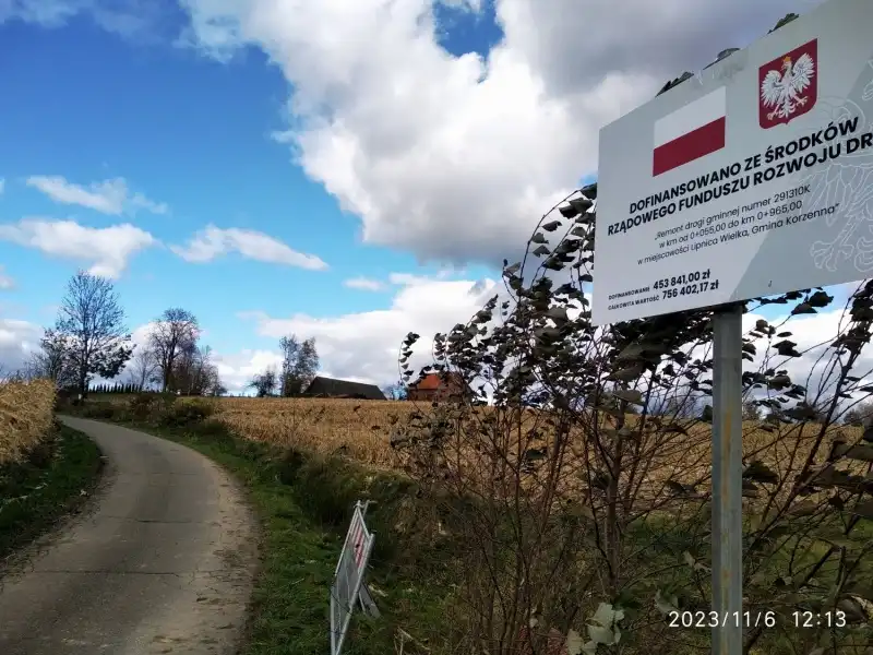 Rozpoczął się remont drogi w Lipnicy Wielkiej