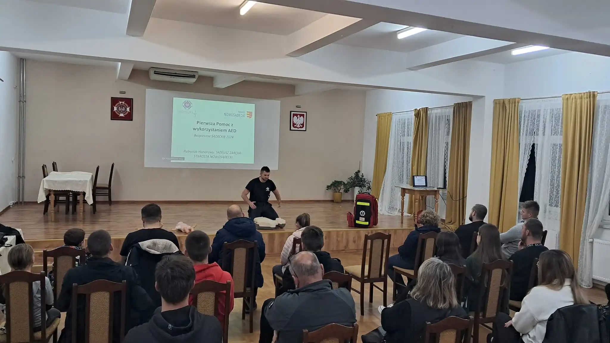 Bezpieczne Sądeckie. Niskowa inwestuje w edukację pierwszej pomocy