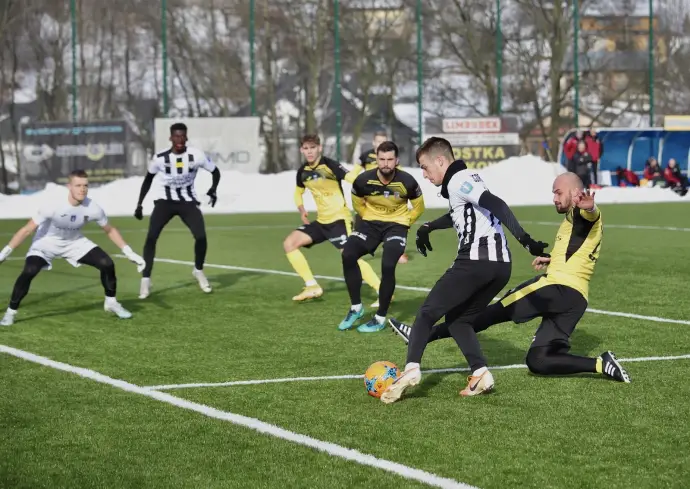 Pierwszy zimowy sparing w 2021 roku i wygrana drużyny Sandecji