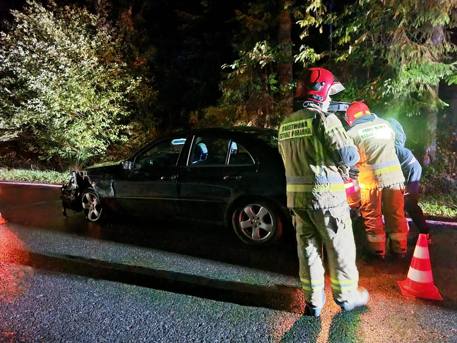 Akcja ratunkowa w Tyliczu. Szybka interwencja strażaków
